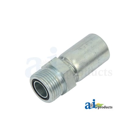 A & I Products (HC-MF) Male Seal Lok - Rigid - Straight (w/ O-Ring) 8" x8" x2" A-MF-12-16